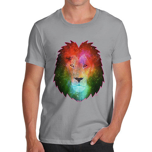 Men's Galaxy Lion Head T-Shirt