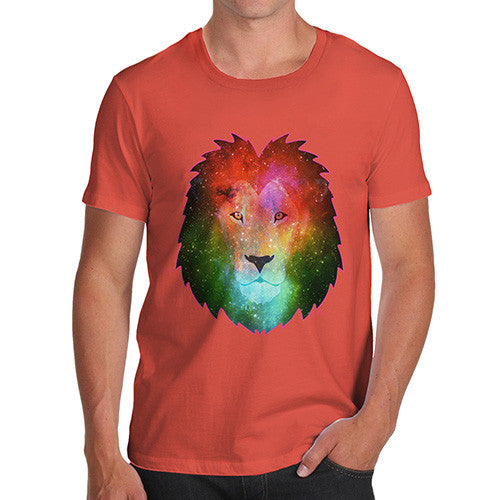 Men's Galaxy Lion Head T-Shirt