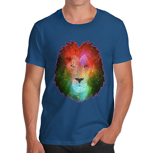 Men's Galaxy Lion Head T-Shirt