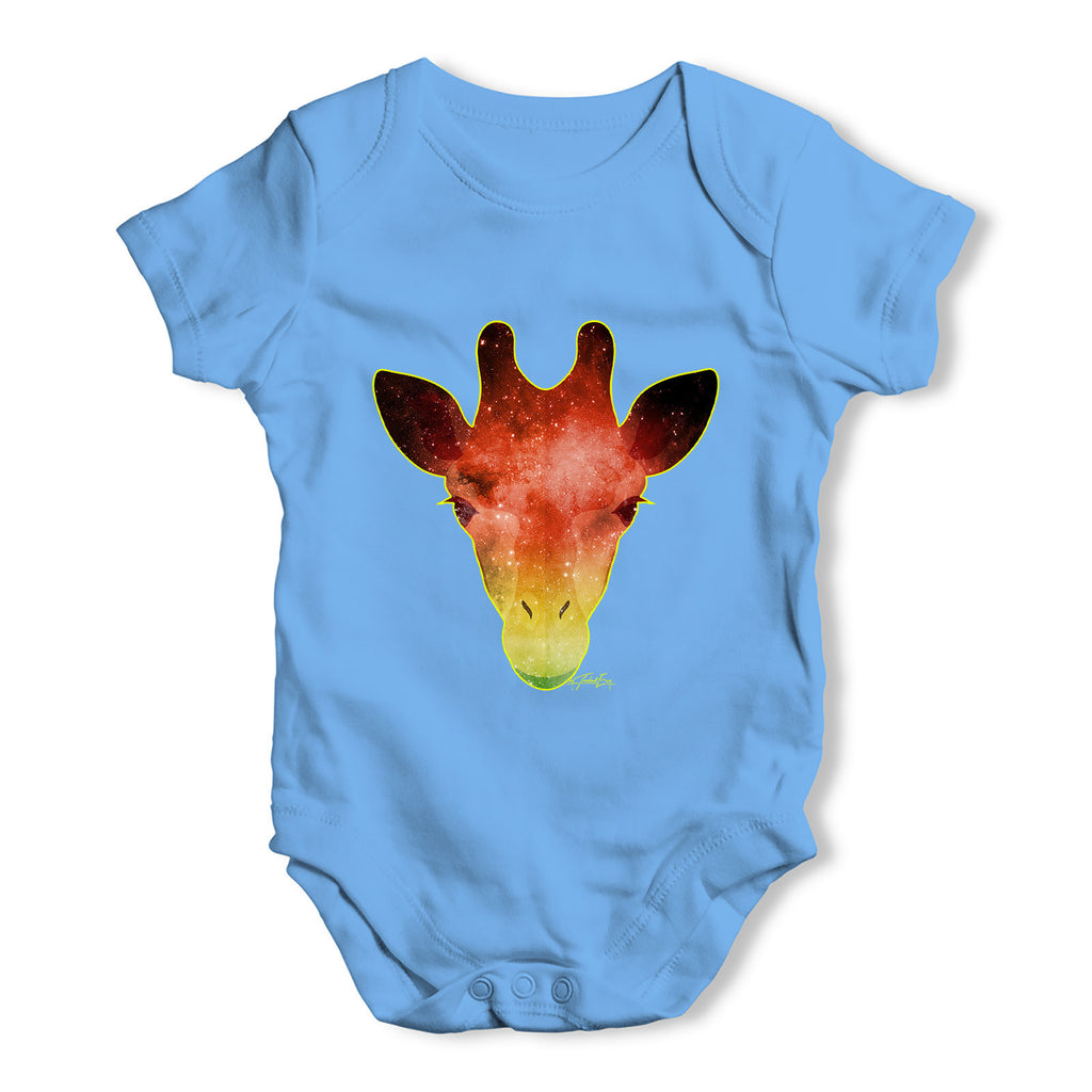 Giraffe Galaxy Baby Grow Bodysuit