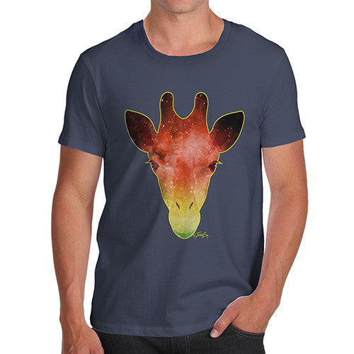 Men's Giraffe Galaxy T-Shirt