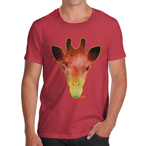 Men's Giraffe Galaxy T-Shirt