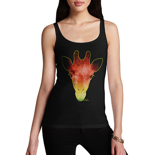 Women's Giraffe Galaxy Tank Top