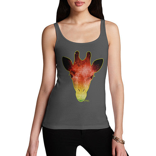 Women's Giraffe Galaxy Tank Top