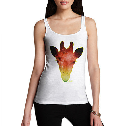 Women's Giraffe Galaxy Tank Top