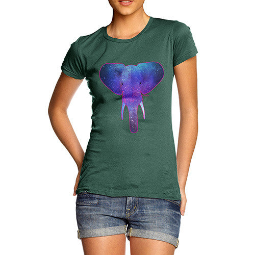 Women's Elephant Galaxy T-Shirt