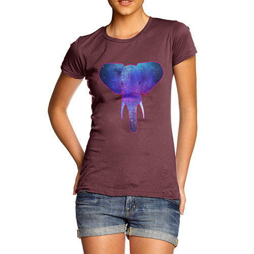 Women's Elephant Galaxy T-Shirt