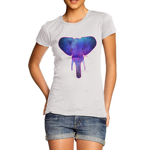 Women's Elephant Galaxy T-Shirt