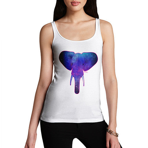 Women's Elephant Galaxy Tank Top