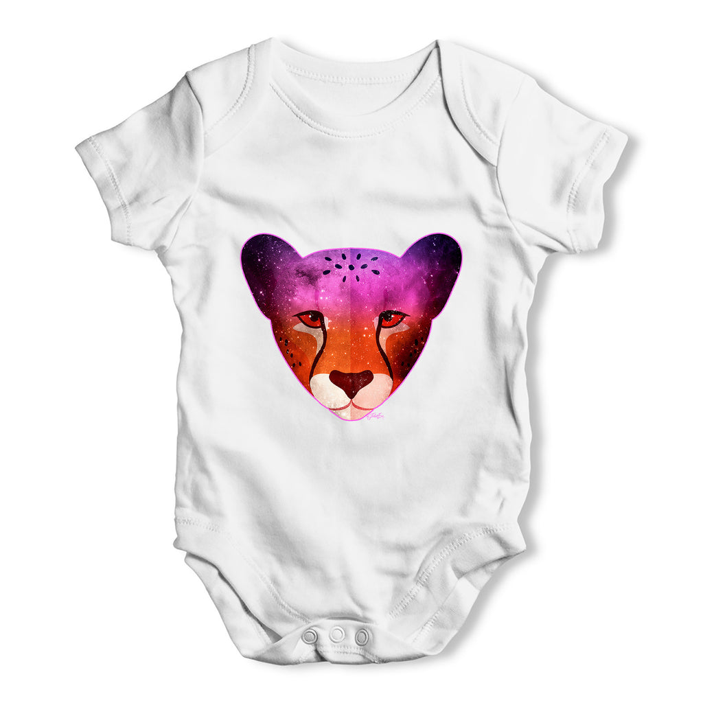 Cosmic Cheetah Baby Grow Bodysuit