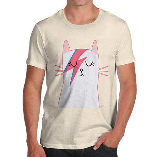 Men's Rock and Roll Cat T-Shirt