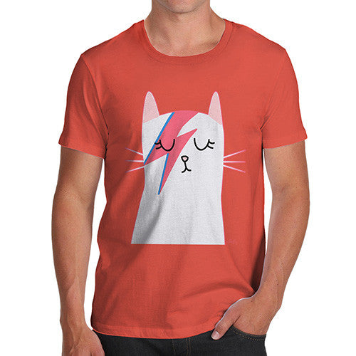 Men's Rock and Roll Cat T-Shirt