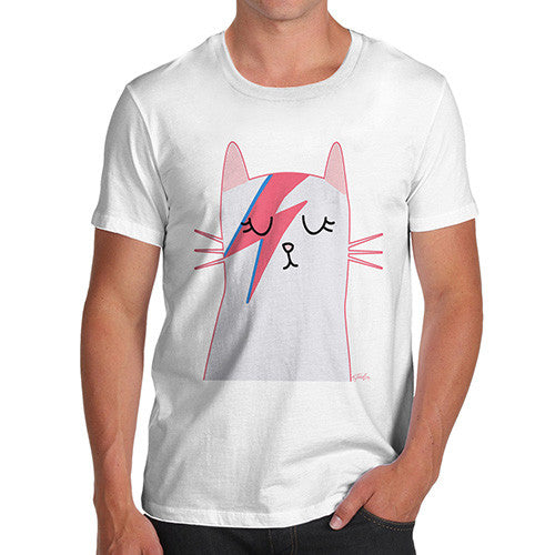 Men's Rock and Roll Cat T-Shirt