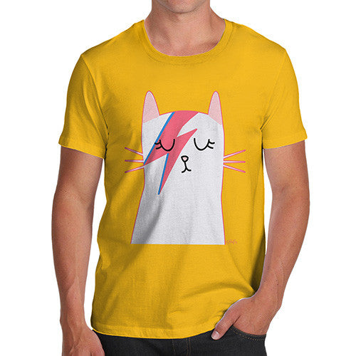 Men's Rock and Roll Cat T-Shirt