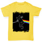 funny t shirts for boys The Dark Side of the Cat Boy's T-Shirt Age 12-14 Yellow