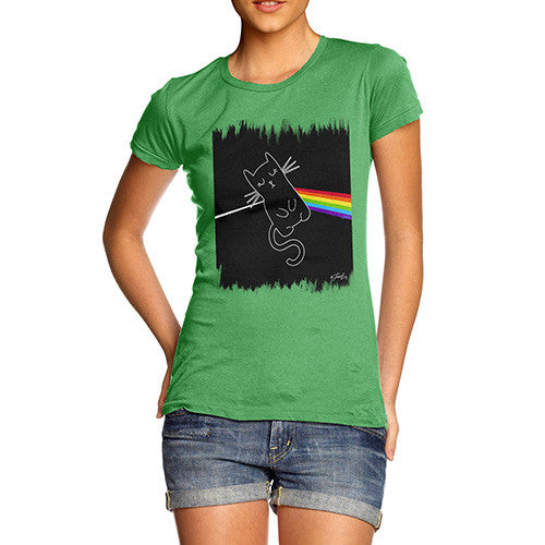 Women's The Dark Side of the Cat T-Shirt