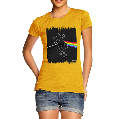 Women's The Dark Side of the Cat T-Shirt