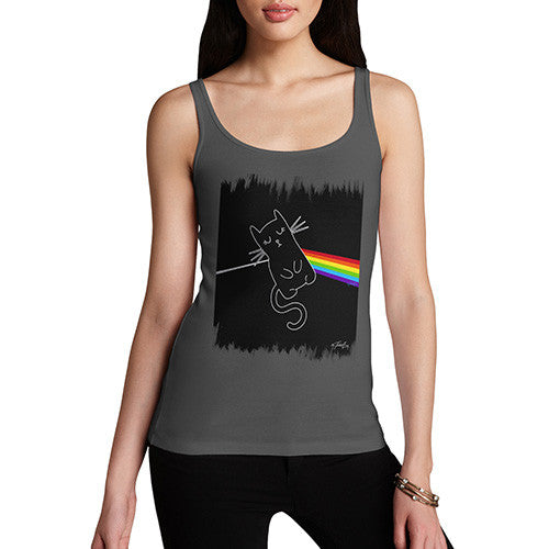 Women's The Dark Side of the Cat Tank Top