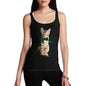 Women's Cat Eats Shark Tank Top