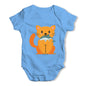 Cartoon Cat Shark Baby Grow Bodysuit