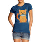 Women's Cartoon Cat Shark T-Shirt