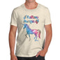 Men's Unicorn I Believe In Myself T-Shirt