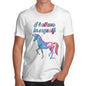 Men's Unicorn I Believe In Myself T-Shirt