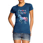 Women's Unicorn I Believe In Myself T-Shirt