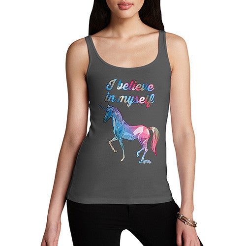 Women's Unicorn I Believe In Myself Tank Top