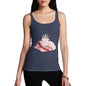 Women's Funny Blowfish Beauty Content Tank Top