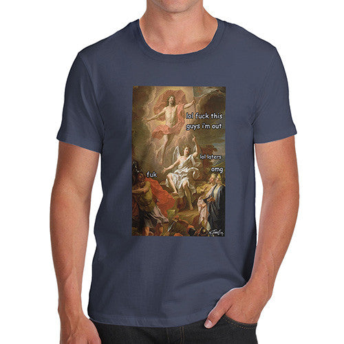 Men's Funny Resurrection Of Christ T-Shirt