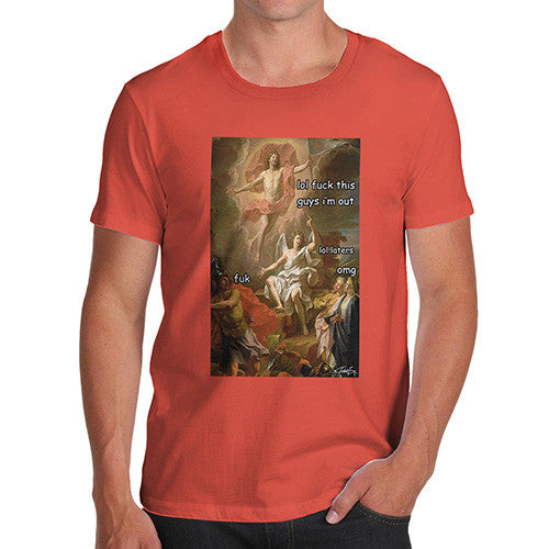 Men's Funny Resurrection Of Christ T-Shirt