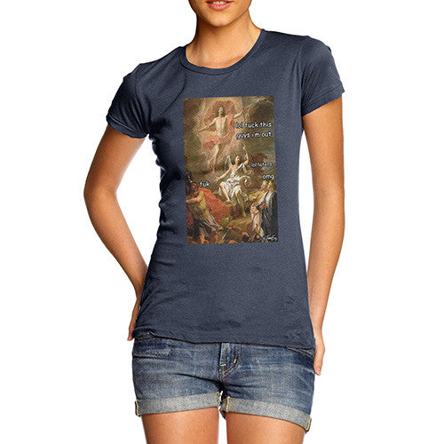 Women's Funny Resurrection Of Christ T-Shirt