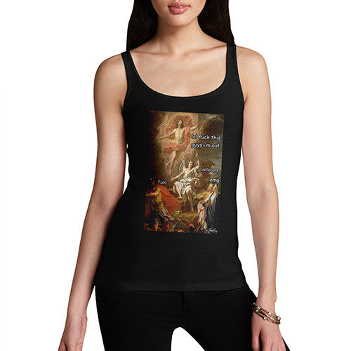 Women's Funny Resurrection Of Christ Tank Top