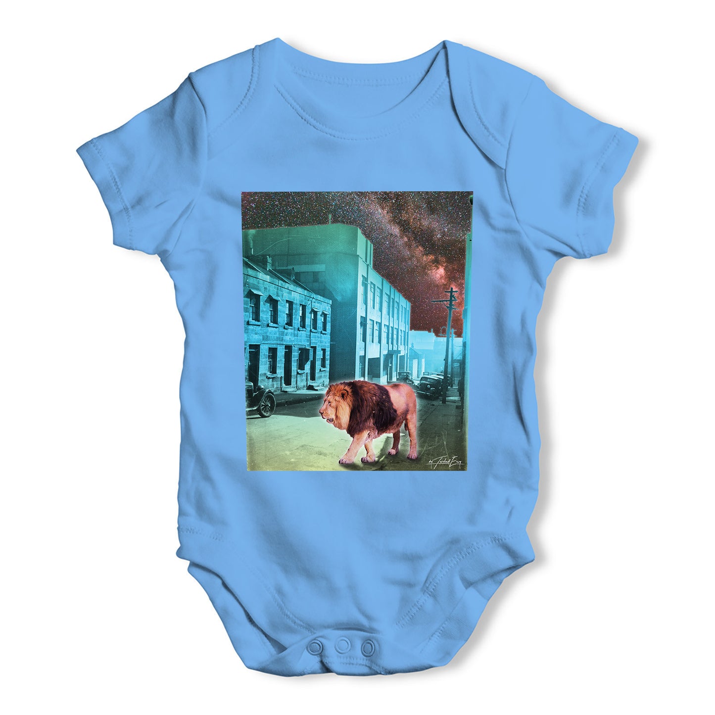 The Kingdom of the Lion Baby Grow Bodysuit