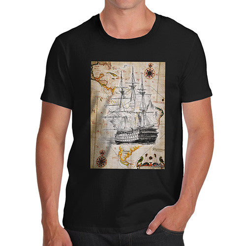 Men's Treasure Map T-Shirt