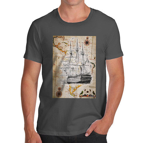 Men's Treasure Map T-Shirt