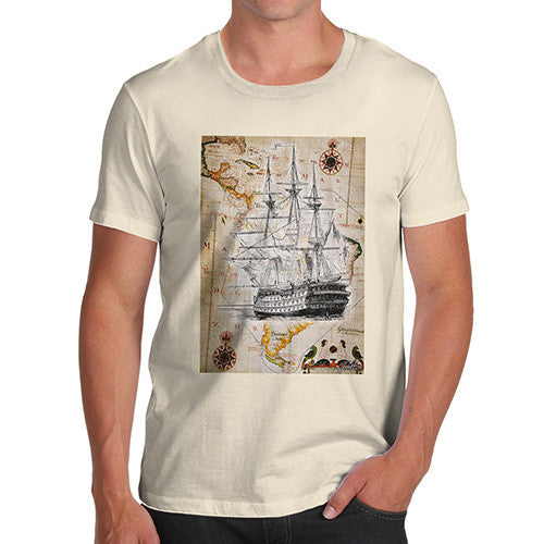 Men's Treasure Map T-Shirt