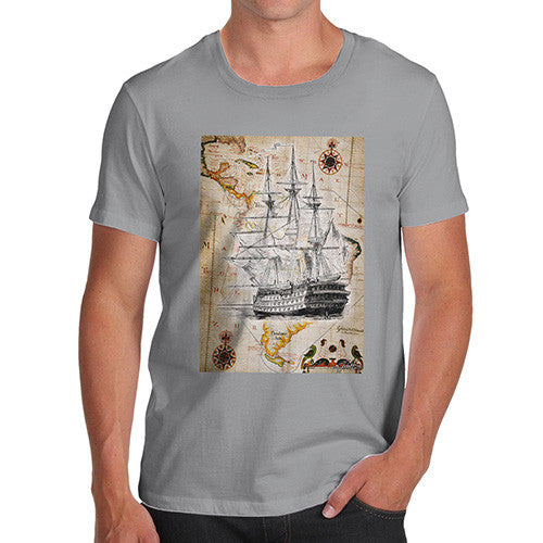 Men's Treasure Map T-Shirt