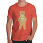 Men's Book Stack Teddy T-Shirt