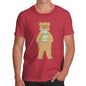 Men's Book Stack Teddy T-Shirt