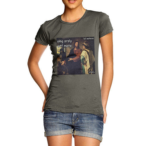 Women's Funny Christ and the Rich Young Ruler T-Shirt