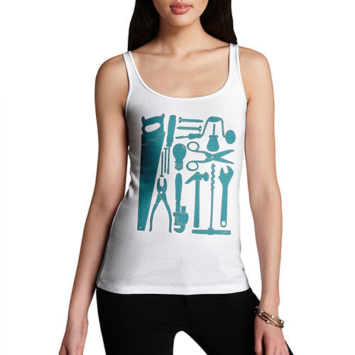 Women's Tools of Mass Construction Tank Top