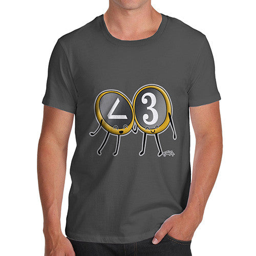 Men's Less Than Three T-Shirt