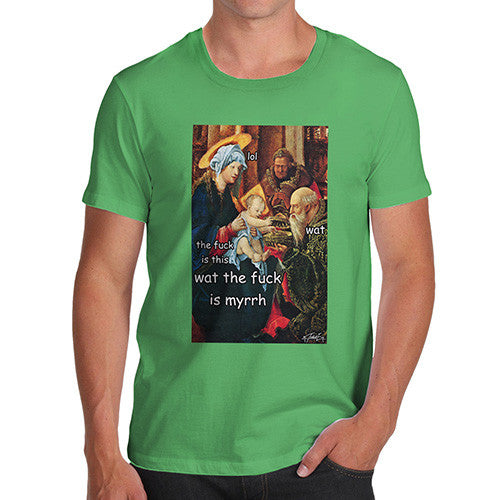 Men's Funny WTF is Myrrh T-Shirt