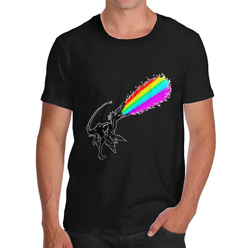 Men's Angry Rainbow Dragon T-Shirt