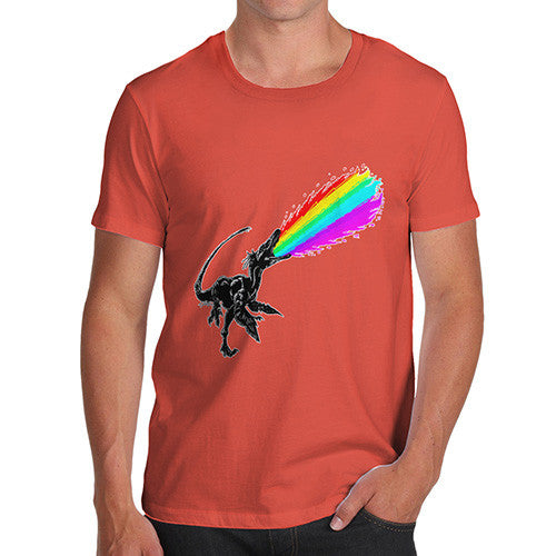 Men's Angry Rainbow Dragon T-Shirt