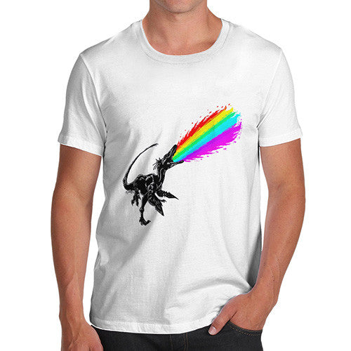 Men's Angry Rainbow Dragon T-Shirt