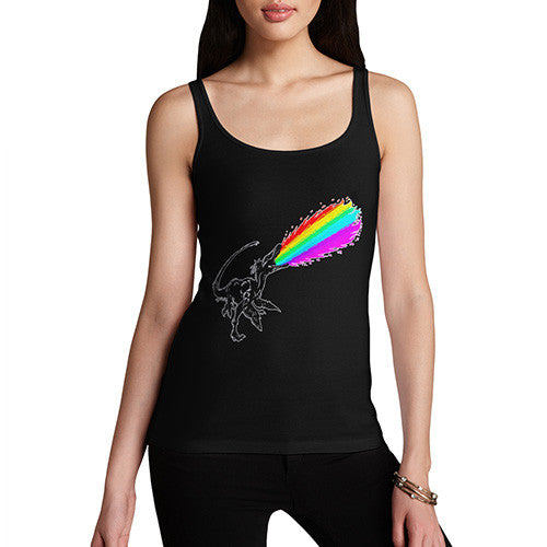 Women's Angry Rainbow Dragon Tank Top