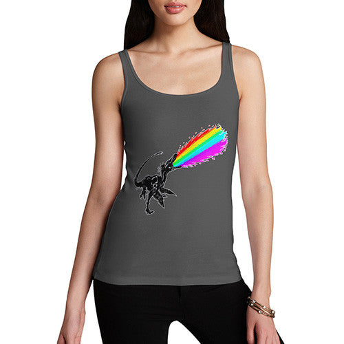 Women's Angry Rainbow Dragon Tank Top